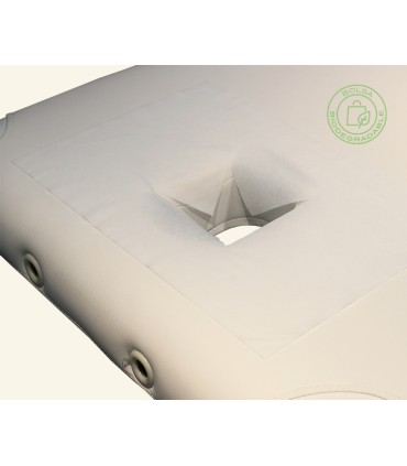 Paquete Toalla Spunlace Protector Agujero Facial Camilla ( 100 und)