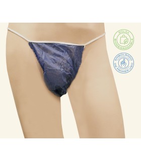 Tanga caballero color azul, negro o blanco (50 und)