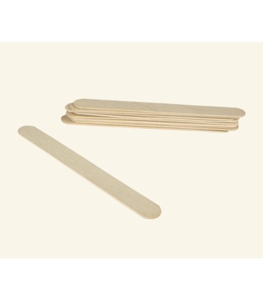 Paquete Espatula Madera Universal (100 Un.)