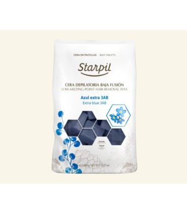 Cera Caliente Pastillas Azul (1 kg)