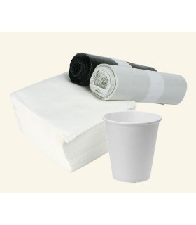 Rollo Bolsas Basura Negras 85X105 Gl.180 (10 uds)