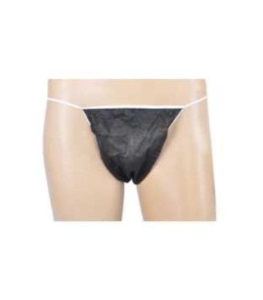 Tanga caballero color azul, negro o blanco (50 und)