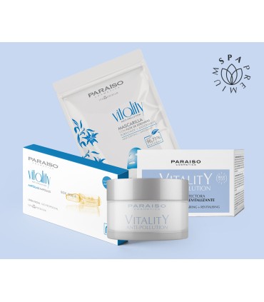 TRAT.VITAL. (12 Velos + Ampollas + Protection Cream Vitality 50 ml)