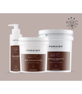 Pack BOMBÓN 2 (Exfoliante+Envoltura 1 Kg + Emulsión)