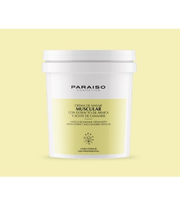 Crema Muscular Arnica y Cannabis  (1000 ml)