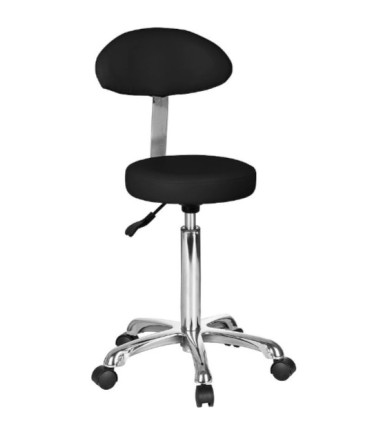 Taburete con Respaldo Regulable en Altura