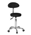 Taburete con Respaldo Regulable en Altura