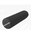 Cojín postural cilíndrico 18X60  tapizado en negro