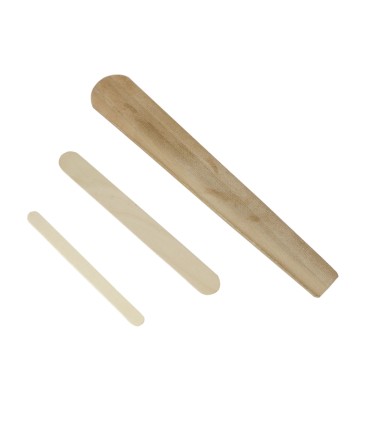 Paquete Espatula Madera Facial (100 Un.)