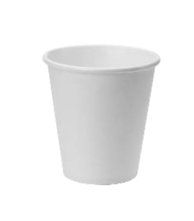 Vasos Papel Blanco Reciclable 100%  200 cc. (50Und.)