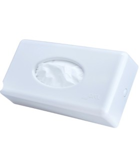 Dispensador Mesa Facial ABS Blanco